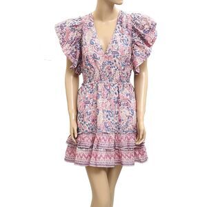 SAYLOR Pink and Purple Mini Dress